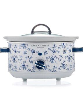 Large 3.7 Quart Slow Cooker for 4-5 People - Energy Efficient, 3 Heat Settings